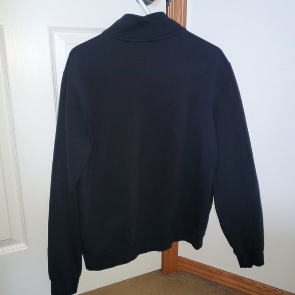 Nike Sweater Black 1/2-Zip Pullover- Medium - Picture 2 of 12